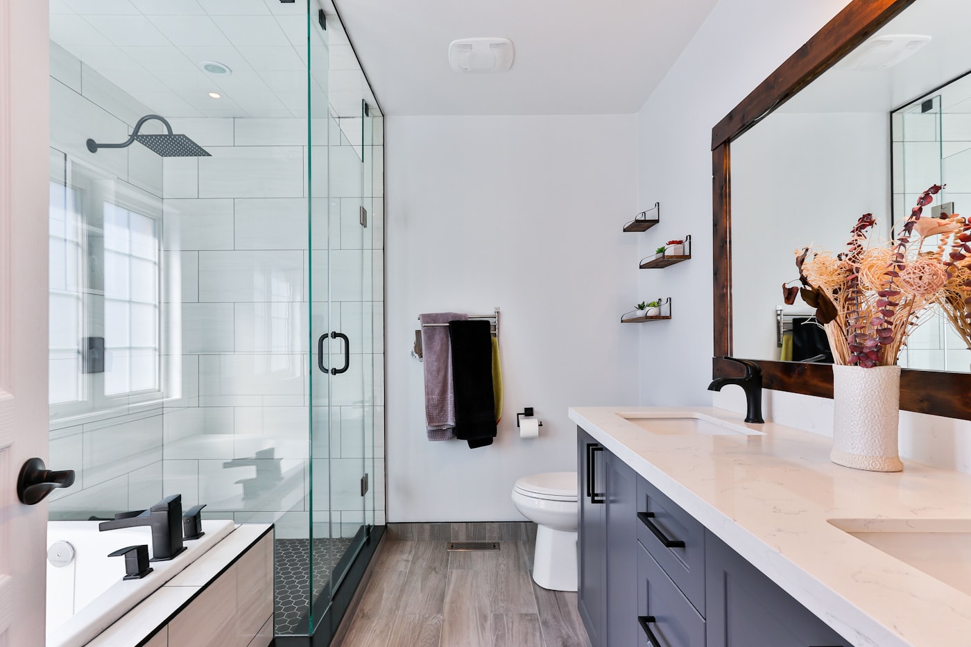 Bathroom remodel photo